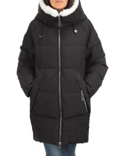 Y23-868 BLACK Куртка зимняя женская (тинсулейт) размер L - 46 российский