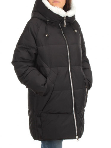 Y23-868 BLACK Куртка зимняя женская (тинсулейт) размер L - 46 российский