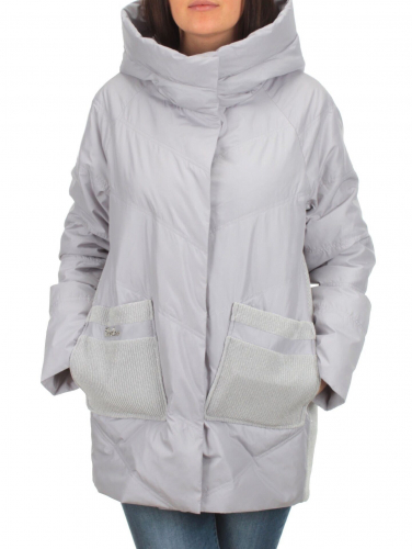 2348 LT. GRAY Куртка демисезонная женская (тинсулейт) размер 44