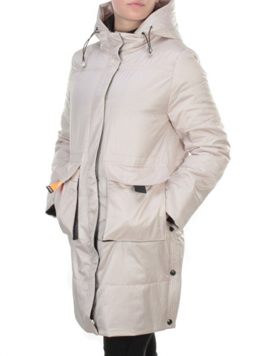 8188 BEIGE Пальто демисезонное женское Cloud Lag Cat (100 гр. синтепон) размер M - 44 российский
