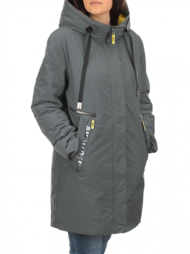 BM-921 GRAY Куртка демисезонная женская (100 гр. синтепон) размер 46/48