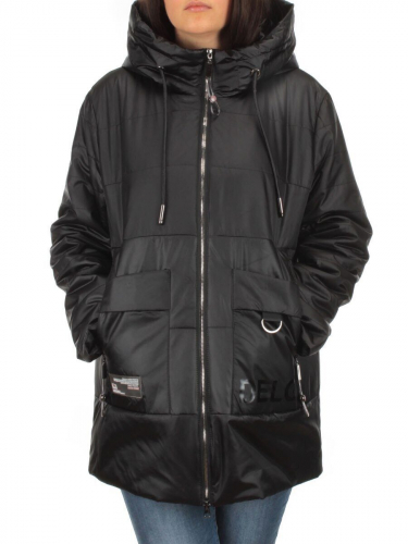BM-1100 BLACK Куртка демисезонная женская АЛИСА (100 гр. синтепон) размер 48