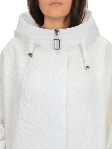 M-6031 WHITE Куртка демисезонная женская (синтепон 100 гр.) размер 52