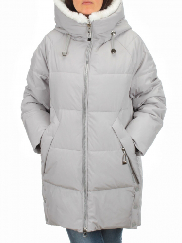 Y23-868 GRAY Куртка зимняя женская (тинсулейт) размер 2XL - 50 российский