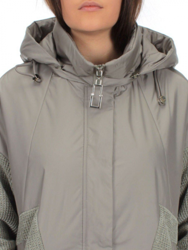 M-6059 OLIVE Куртка демисезонная женская (синтепон 100 гр.) размер 46