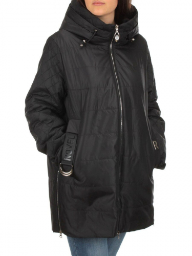 BM-81 BLACK Куртка демисезонная женская (100 гр. синтепон) размер 50