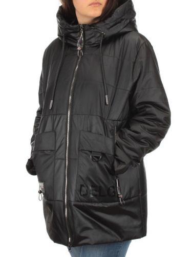 BM-1100 BLACK Куртка демисезонная женская АЛИСА (100 гр. синтепон) размер 48