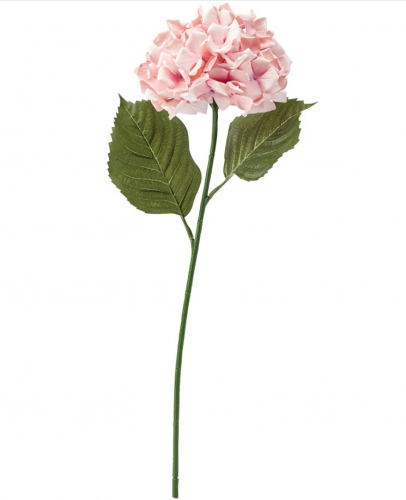  3 шт SMYCKA СМИКА, Цветок искусственный, д/дома/улицы/Гидрангея розовый, 60 см / 3 штуки