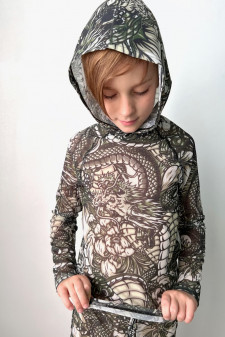 1390р 1705р Футболка с длинным рукавом для мальчика Mlle Bb PORSH 24DR Kids