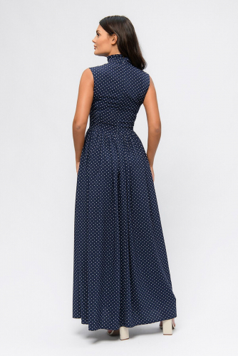 Платье 1001 DRESS #887690Синий (принт)
