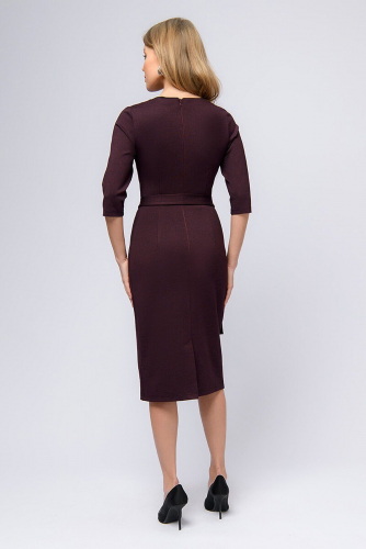 Платье 1001 DRESS #822205Бордовый