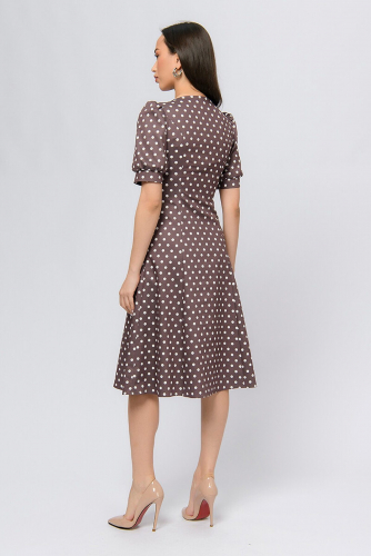 Платье 1001 DRESS #969045Бежевое