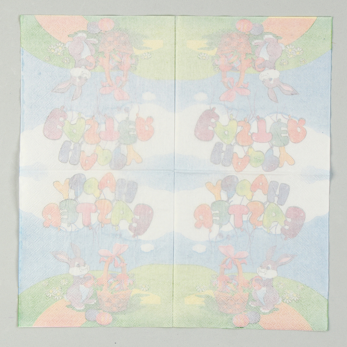 Салфетки бумажные «Счастливой Пасхи», 33×33 см, набор 20 шт.