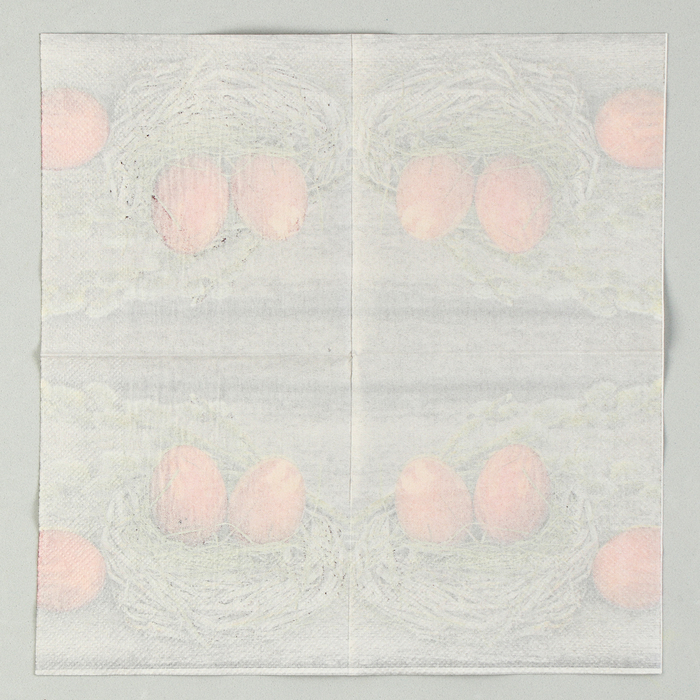Салфетки бумажные «Пасхальные яйца», 25×25 см, набор 20 шт.