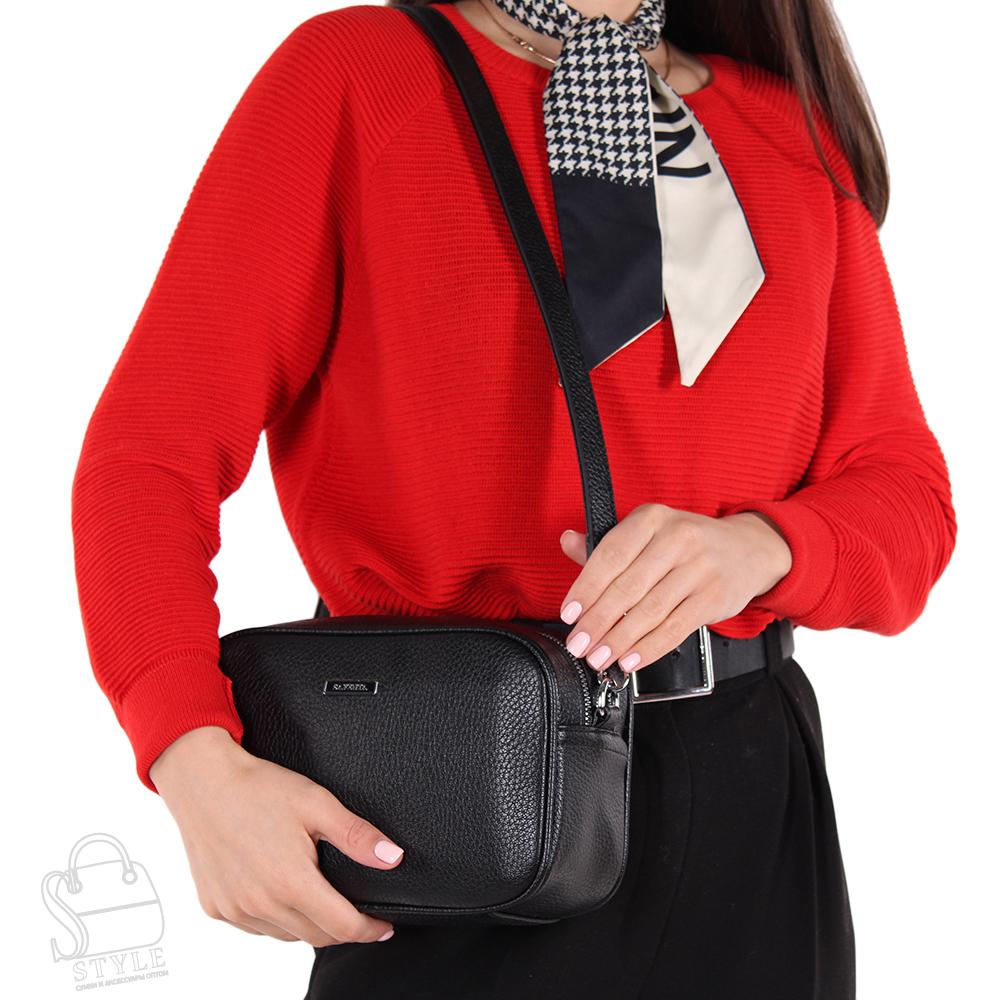 Сумка женская 29012-5 black Velina Fabbiano-Safenta в Новосибирске