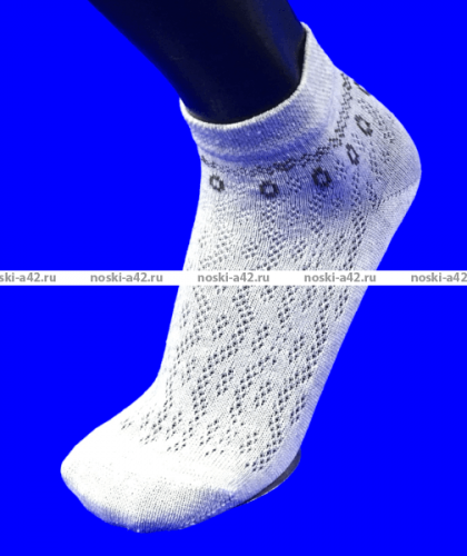 Беларусь носки женские укороченные лен ажурные