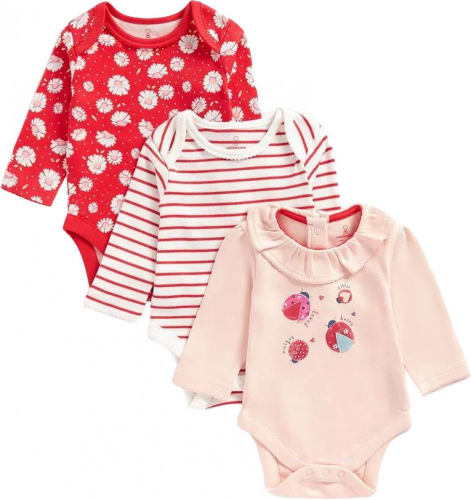 Боди детское Bodysuit (3 pcs), Mothercare