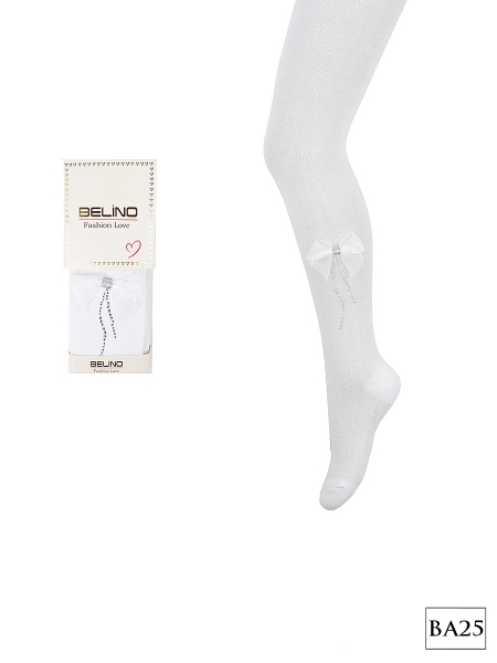 Колготки детские BA-25 Belino БЕЛЫЙ