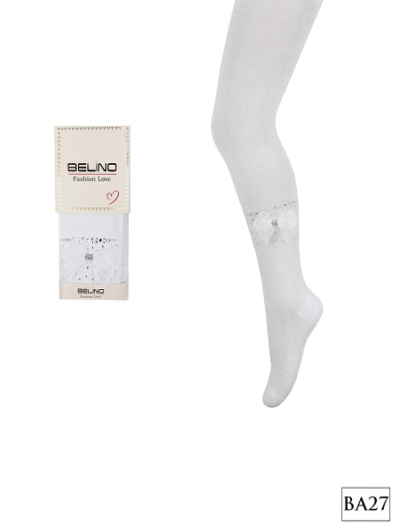 Колготки детские BA-27 Belino БЕЛЫЙ