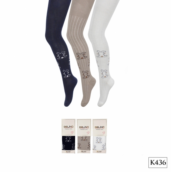 Колготки детские K-436 Belino Лапша АССОРТИ