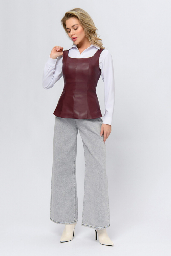 Топ 1001 DRESS #982977Бордовый