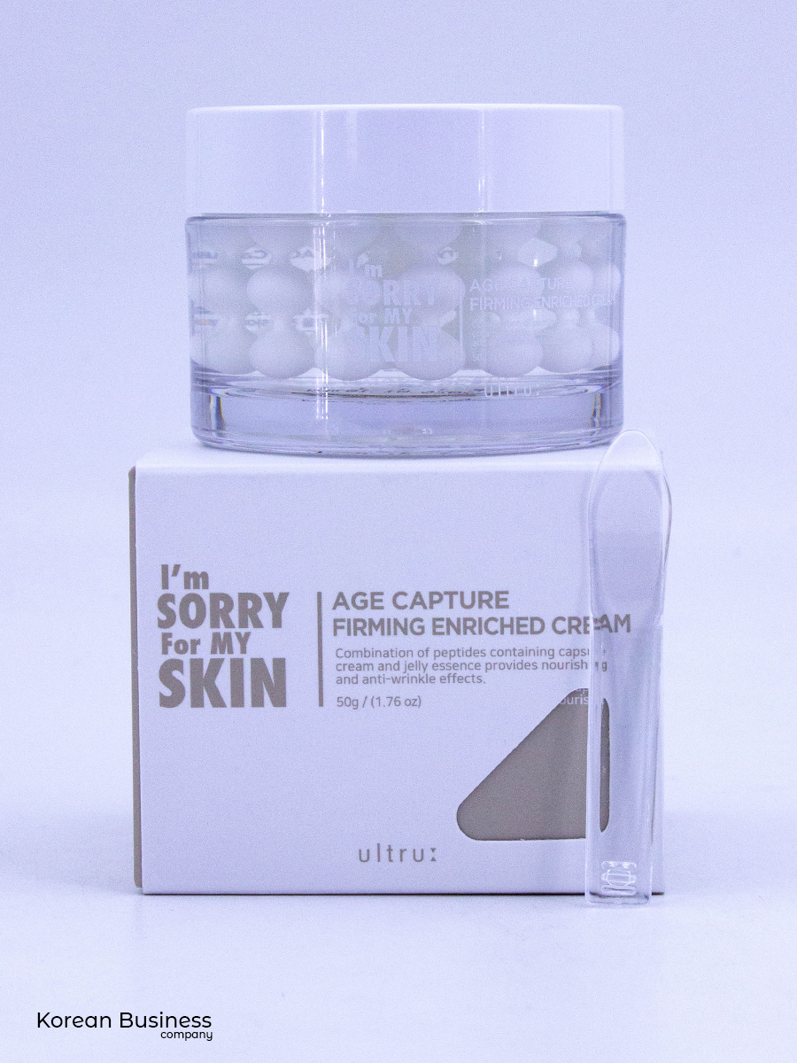 I'M SORRY FOR MY SKIN - КРЕМ ДЛЯ ЛИЦА УКРЕПЛЯЮЩИЙ С ПЕПТИДАМИ AGE CAPTURE FIRMING ENRICHED CREAM, 50 МЛ