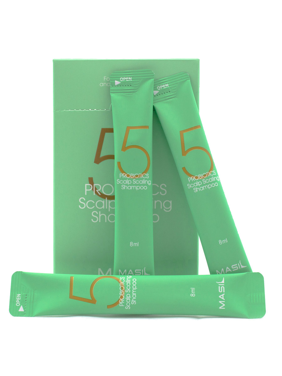 MASIL - ШАМПУНЬ ДЛЯ ВОЛОС И КОЖИ ГОЛОВЫ ГЛУБОКООЧИЩАЮЩИЙ 5 PROBIOTICS SCALP SCALING SHAMPOO, 8 ML * 20 ШТ.