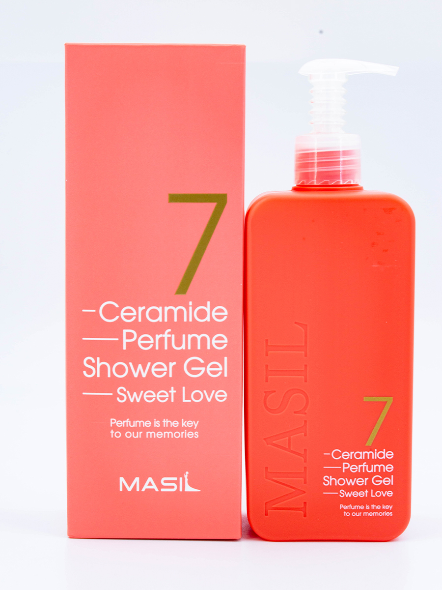 MASIL - ГЕЛЬ ДЛЯ ДУША 7 CERAMIDE PERFUME SHOWER GEL (SWEET LOVE), 500 МЛ.