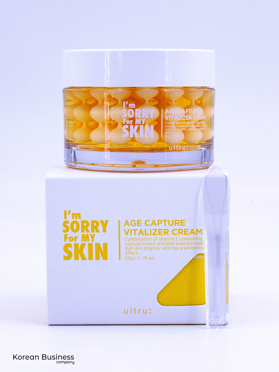 I'M SORRY FOR MY SKIN - КРЕМ ДЛЯ ЛИЦА АНТИВОЗРАСТНОЙ AGE CAPTURE VITALIZER CREAM, 50 МЛ