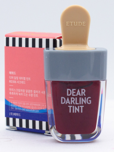 ETUDE HOUSE - ТИНТ ДЛЯ ГУБ ГЕЛЕВЫЙ УВЛАЖНЯЮЩИЙ DEAR DARLING TINT RD306, 4,5 G