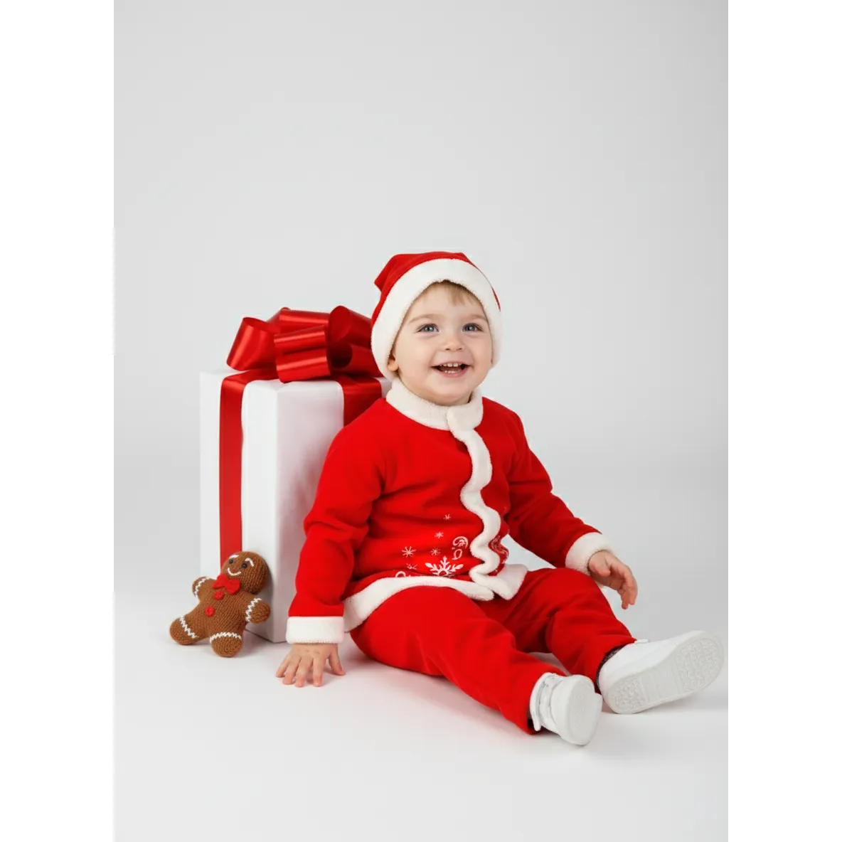 Костюм новогодний Дед Мороз флис 71046001