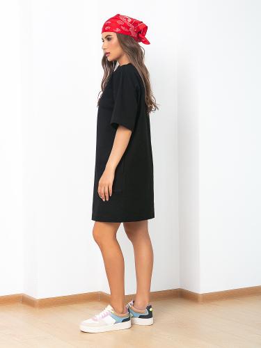 Платье (075-4) Черный