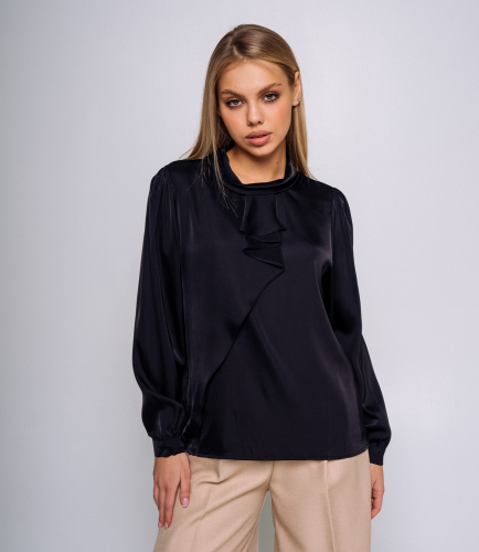 Блуза #КТ2336 (2), чёрный