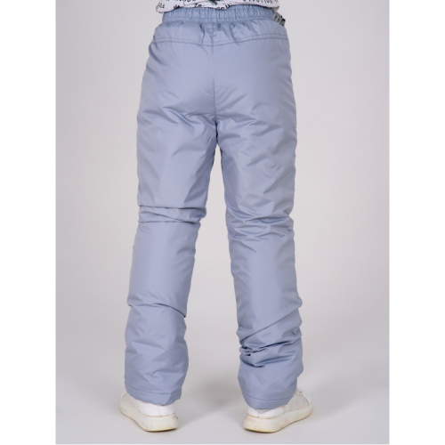 590 1290Подростковые утепленные брюки для девочки арт 777, цвет-серый