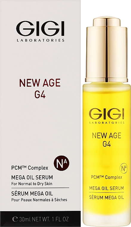 Цена была 7432р. , gg20240, New Age G4 Сыворотка Энергетическая Mega Oil, 30мл GIGI