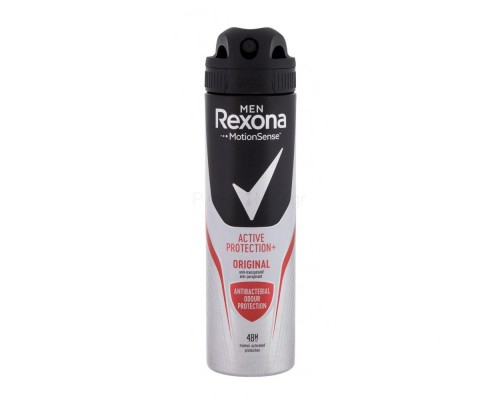 Мужской антибактериальный дезодорант–спрей rexona men active protection+ original, 150 мл