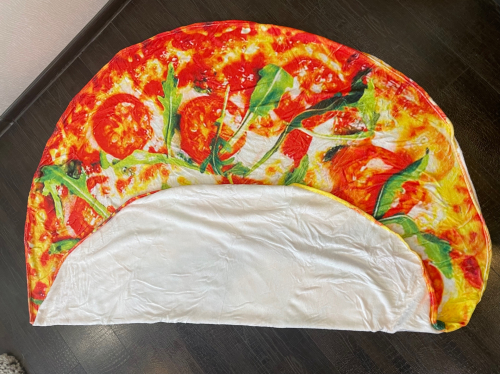 Плед пицца односторонний  180*180 см