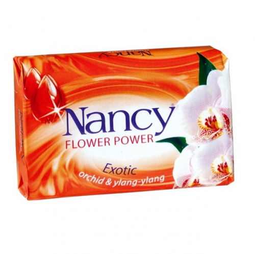 Мыло Nancy цветочное Орхидея и Иланг-иланг 60гр (72шт/короб)