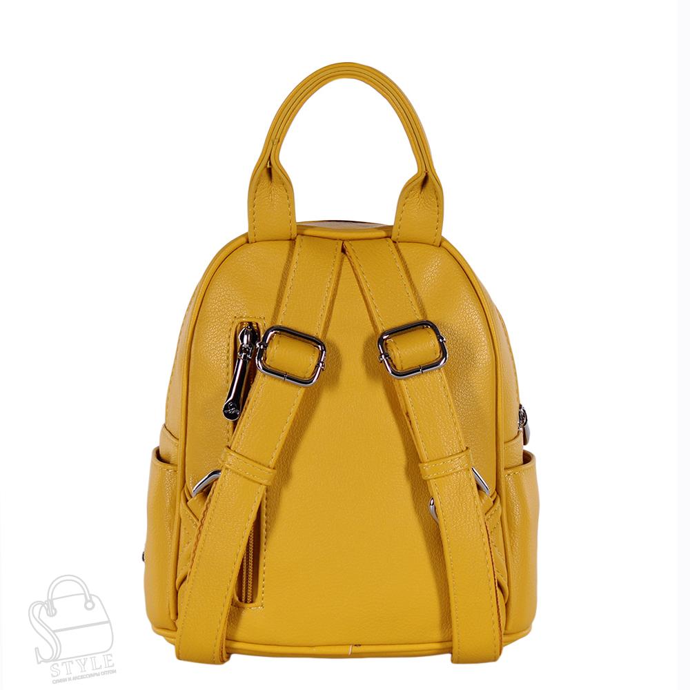 Рюкзак женский 670101 yellow Velina Fabbiano-Safenta/30