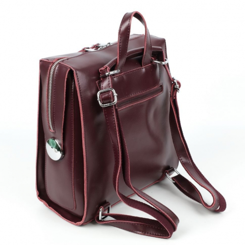 Женский кожаный рюкзак-сумка 0056-7