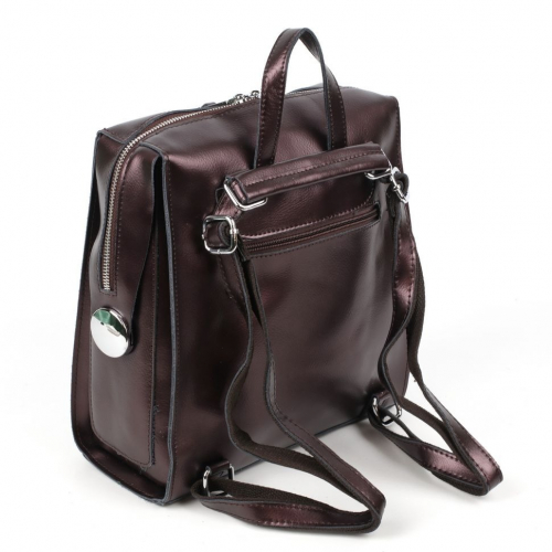 Женский кожаный рюкзак-сумка 0056-9