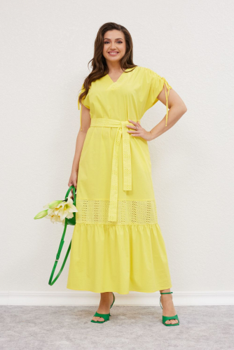 Платье MisLana А950-Р желтый