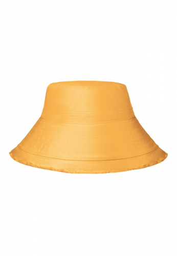 Текстильная шляпа, цвет желтый