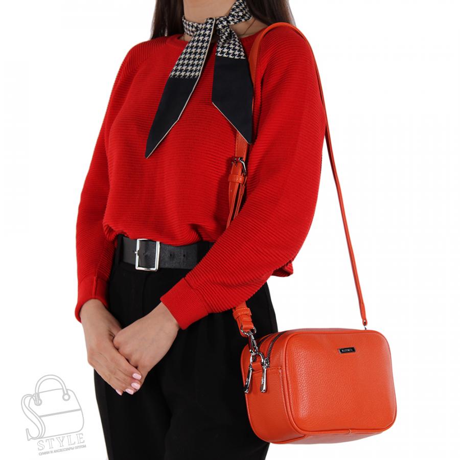 Сумка женская 29012-5 orange Velina Fabbiano-Safenta в Новосибирске