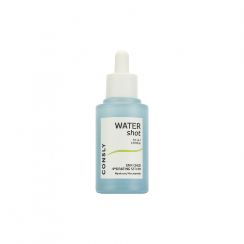 Увлажняющая сыворотка с гиалуроновой кислотой и ниацинамидом Consly WATER SHOT Enriched Hydrating Hyaluronic and Niacinamide Serum 50мл