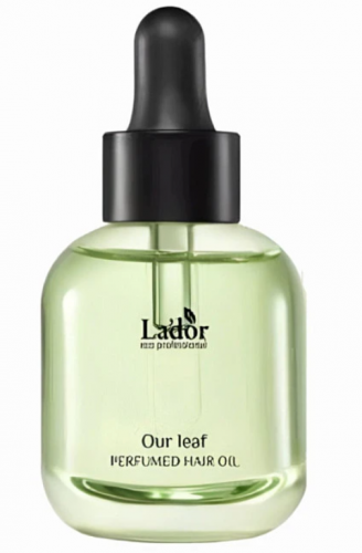 Парфюмированное масло для волос с ароматом свежей зелени La'dor PERFUMED HAIR OIL (OUR LEAF) 80мл