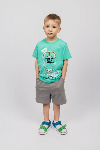 Комплект для мальчика (футболка и шорты) 42112