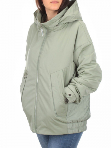 BM-128 OLIVE Куртка демисезонная женская АЛИСА (100 гр. синтепон) размер 48