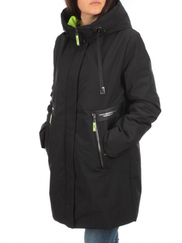 BM-921 BLACK Куртка демисезонная женская (100 гр. синтепон) размер 56/58