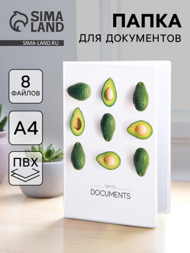 Папка для семейных документов Docs, 8 файлов А4